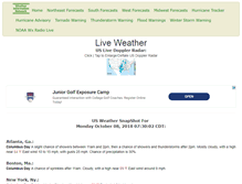 Tablet Screenshot of broadcast-weather.net